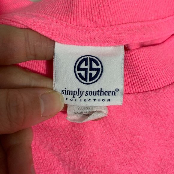 Preppy Classy & Happy Never Goes Out Of Style Womens Pink Graphic T Shirt Size M - Picture 6 of 8